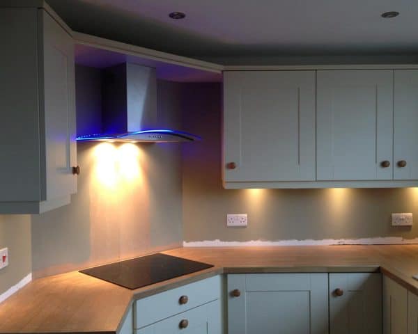 kitchen electrical installation