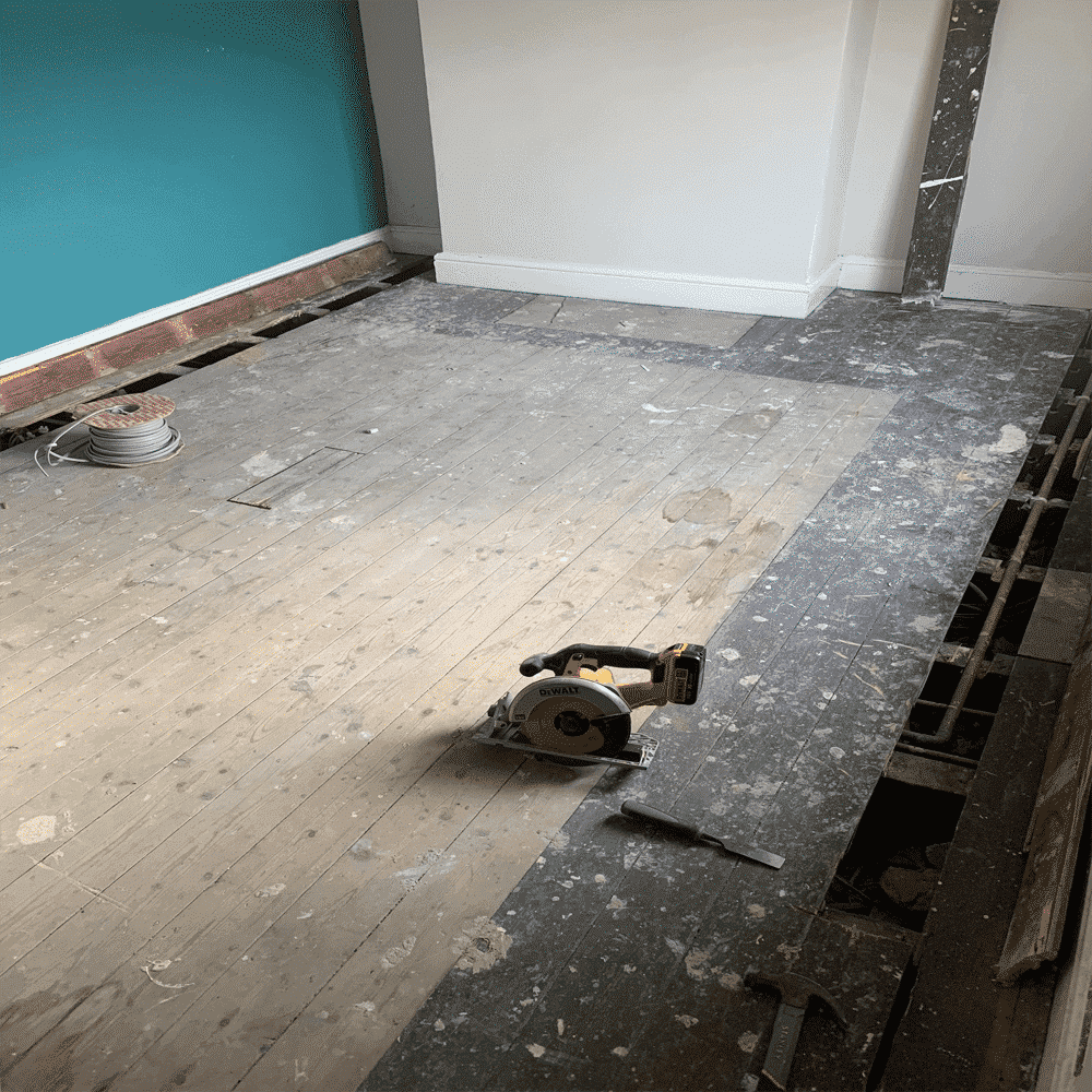 House-rewire-cable-run