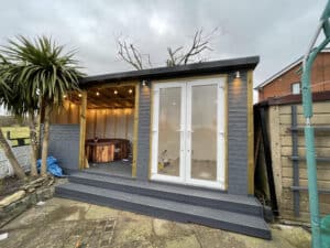 Garden office and Hot Tub housing
